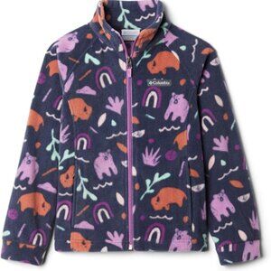 Columbia Girls Benton Springs II Printed Fleece Fleece Jacket